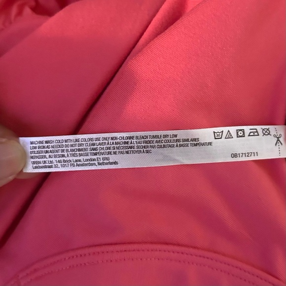 FP Movement Swing Of Things Skortsie Sz M Pleated Pink Athletic Skirt Romper - Picture 9 of 11